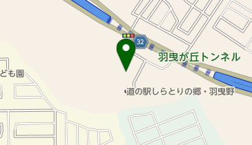 はびきのうどん道の駅しらとりの郷本店の地図画像