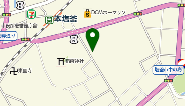 かじきやの地図画像