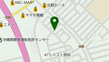 海あじ O.TOSHI丸の地図画像