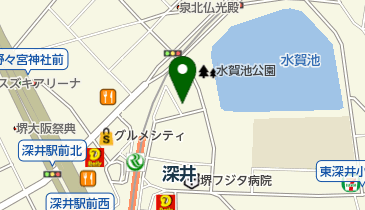 かふぇ家の地図画像