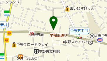 スペイン料理 イレーネの地図画像