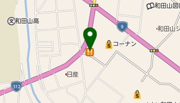 焼肉武藤道場の地図画像