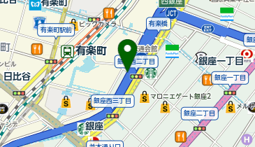 kawara CAFE&DINING 銀座店の地図画像