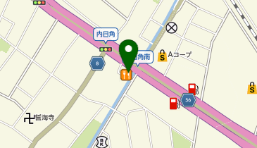 8番らーめん (宇ノ気店)の地図画像