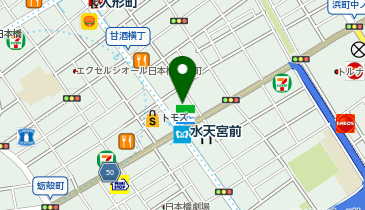 魚串さくらさく 人形町店の地図画像