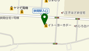ポッポ 八王子店の地図画像