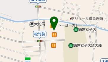 ポッポ 大船店の地図画像