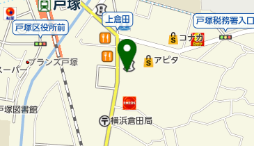 珈琲館 アピタ戸塚店の地図画像