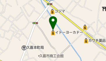 珈琲館 久喜イトーヨーカドー店の地図画像