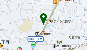 珈琲館 町屋店の地図画像