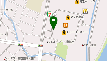 珈琲館 アリオ葛西店の地図画像