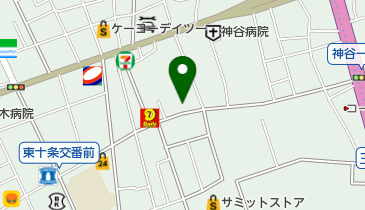 自家焙煎 神谷珈琲店の地図画像
