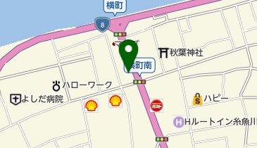 ナカシマ 糸魚川店の地図画像