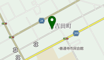 大川製麺所の地図画像