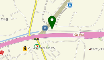 フランス菓子クロード 上乃木本店の地図画像