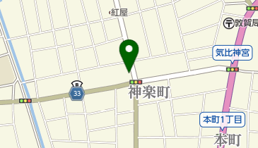 めん房丸仁神楽店の地図画像