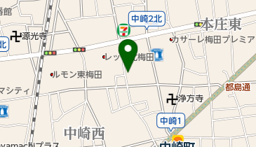 ささのはパンの地図画像