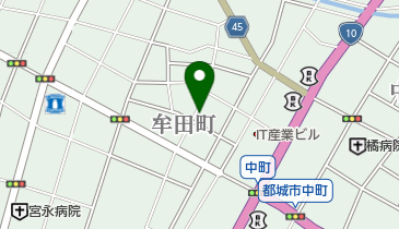 黒豚専門 黒一番 都城本店の地図画像