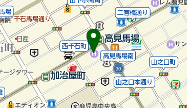 ホテル法華クラブ鹿児島 レストラン ロータスの地図画像