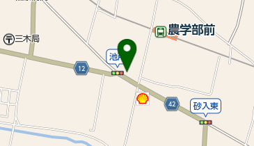 手打うどん 多田製麺所の地図画像