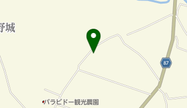 バラビドー観光農園 レストハウスの地図画像