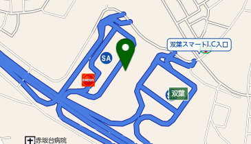 中央自動車道(下り線) 双葉SAの地図画像