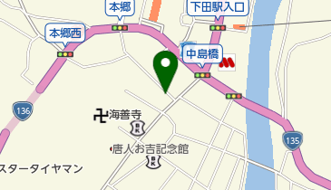 cafe LE DEAUVILLEの地図画像