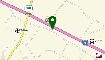 ケーキハウス四季の地図画像