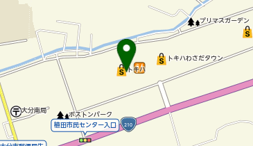 Cafe Morozoff トキハわさだ店の地図画像