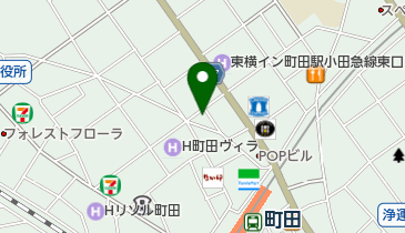 鉄板焼きたかはしの地図画像