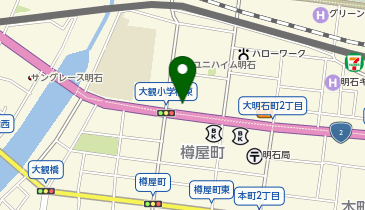 ナマステマハル明石の地図画像