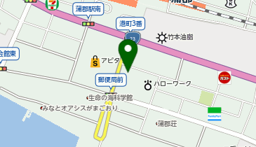 王将の地図画像