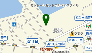 長浜とん吉一休の地図画像