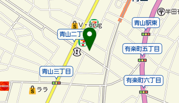 パティスリー佑花里 青山店の地図画像