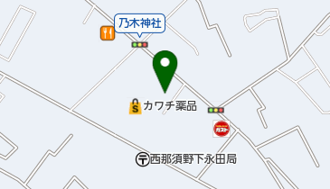 RUSK THE RUSK 西那須野店の地図画像