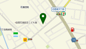 Patisserie Doux et Tendre 函館花園店の地図画像