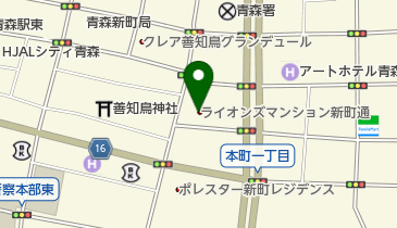 御料理 はた善の地図画像