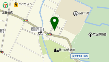 そば処 かふく亭の地図画像