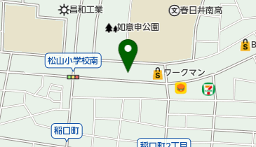 西洋菓子 Sincere シンシアの地図画像
