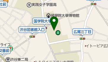 國學院大學生協 メモリアルレストランの地図画像