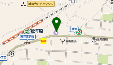 ホテル 城山 レストランの地図画像