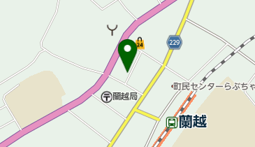 街の茶屋レストラン ぼん田の地図画像