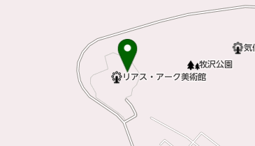 リアス アーク美術館 キッチンスペース 夢の舎の地図画像