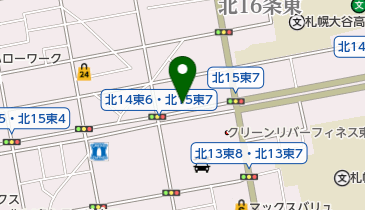 とんかつ はららき 環状店の地図画像