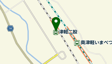 れすとらん驛の地図画像