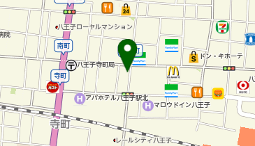 yu&rsquo;sBar 八王子店の地図画像