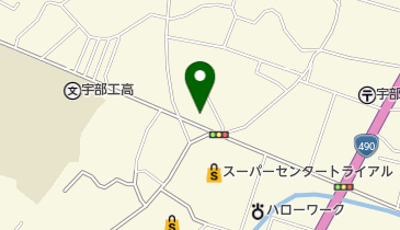 CHOU CHOU 宇部の地図画像