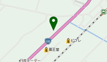 南部家敷 大曲店の地図画像