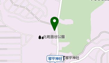 蕎膳 楽の地図画像