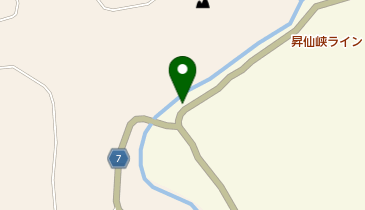 渓水館の地図画像